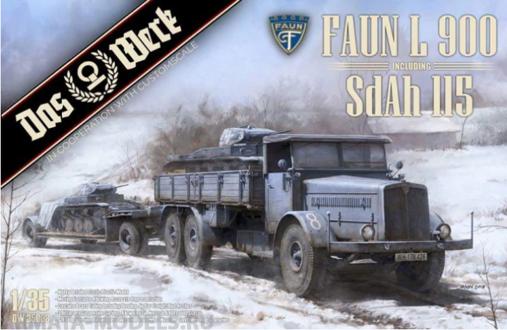 DW35003 Faun L900 incl. Sd.Ah.115 Das Werk