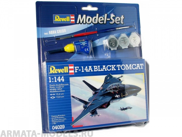 64029 Набор Самолет F-14A Tomcat 'Black Bunny' Revell