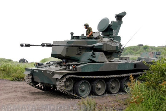 01599 JGSDF тип 87 SPH  Trumpeter