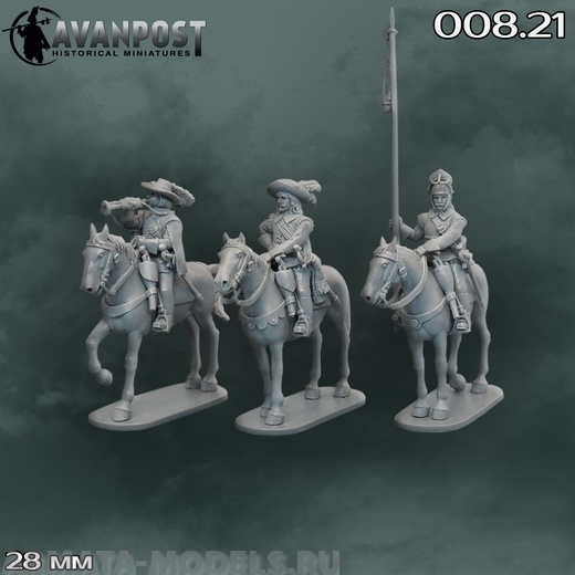 008.21АП Конная командная группа, XVII в Аванпост