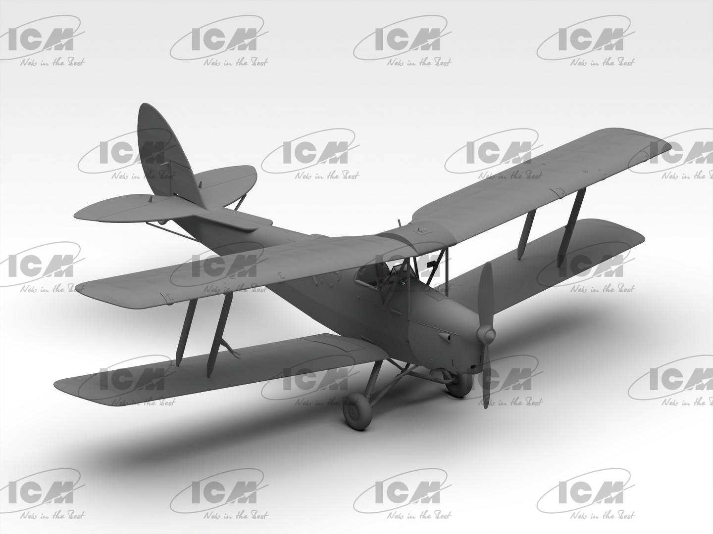32035 DH. 82A Tiger Moth, Британский учебный самолет ICM