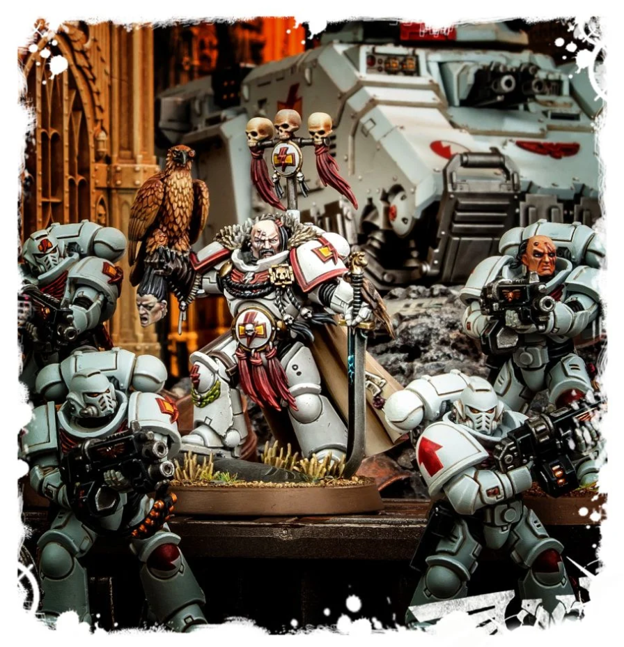 55-24GW НаборБелые Шрамы. Кор'сарро Хан (White Scars Kor'sarro Khan)