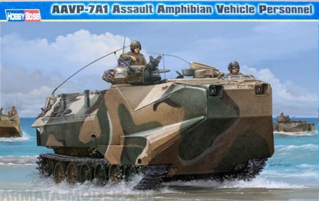 82410 БТР VR-7A1 Assault Amphibian Vehicle Personnel Hobby Boss