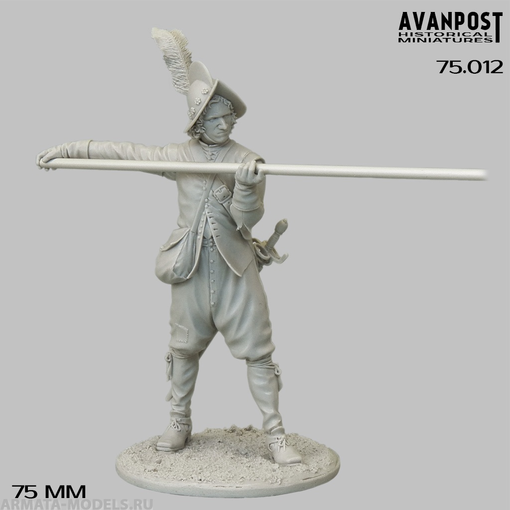 75.012АП Европейский пикинёр, XVII в Аванпост