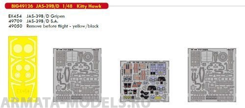 BIG49126ED  JAS-39B/D 1/48