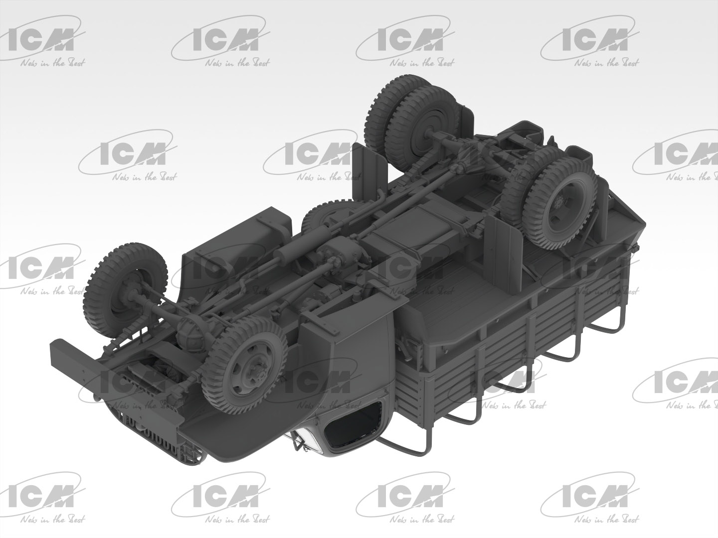 35593 G7107, Армейский грузовой автомобиль IIМВ ICM