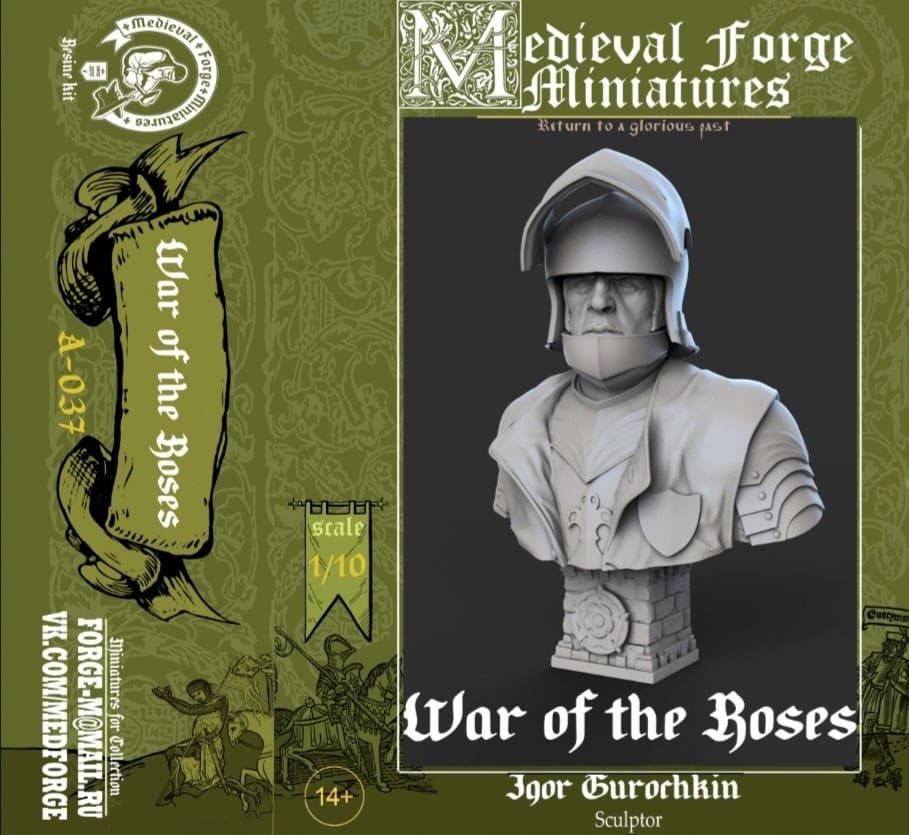 A-037 Война роз Medieval Forge Miniatures