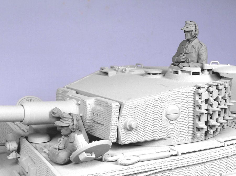 T35115 Немецкие танкисты СС (Водитель и командир) Лето 1943-45 гг (2) Tank