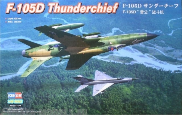 80332 Самолет F-105D Thunderchief Hobby Boss