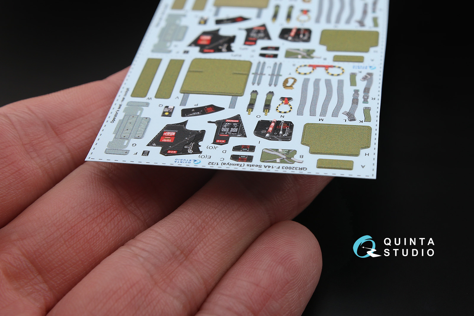 QR32003 Катапультируемые кресла GRU-7A (2шт), для F-14A (для модели Tamiya)