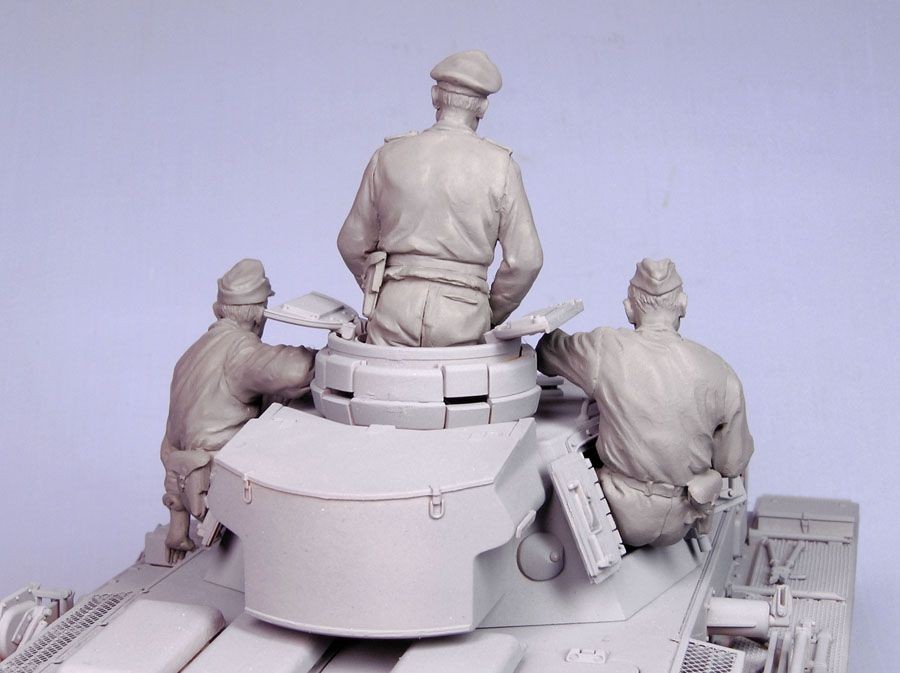 T35108 Германский танковый экипаж для Pz.Kpfw.III IV 1 (3) Tank