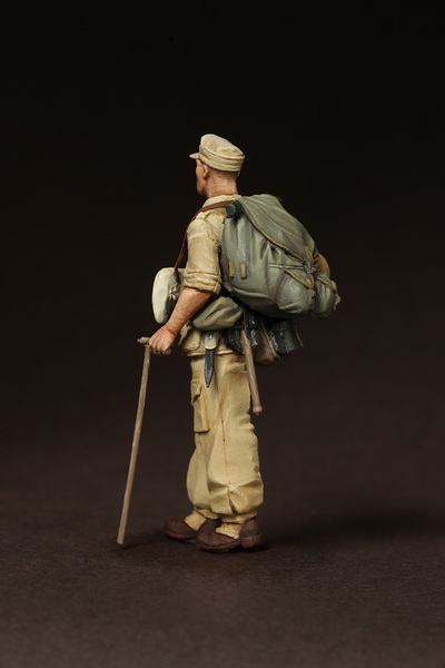35123SOGA Feldwebel Fallschirmjager- Brigade Ramcke. El Alamein, August 1942. SOGA Miniatures