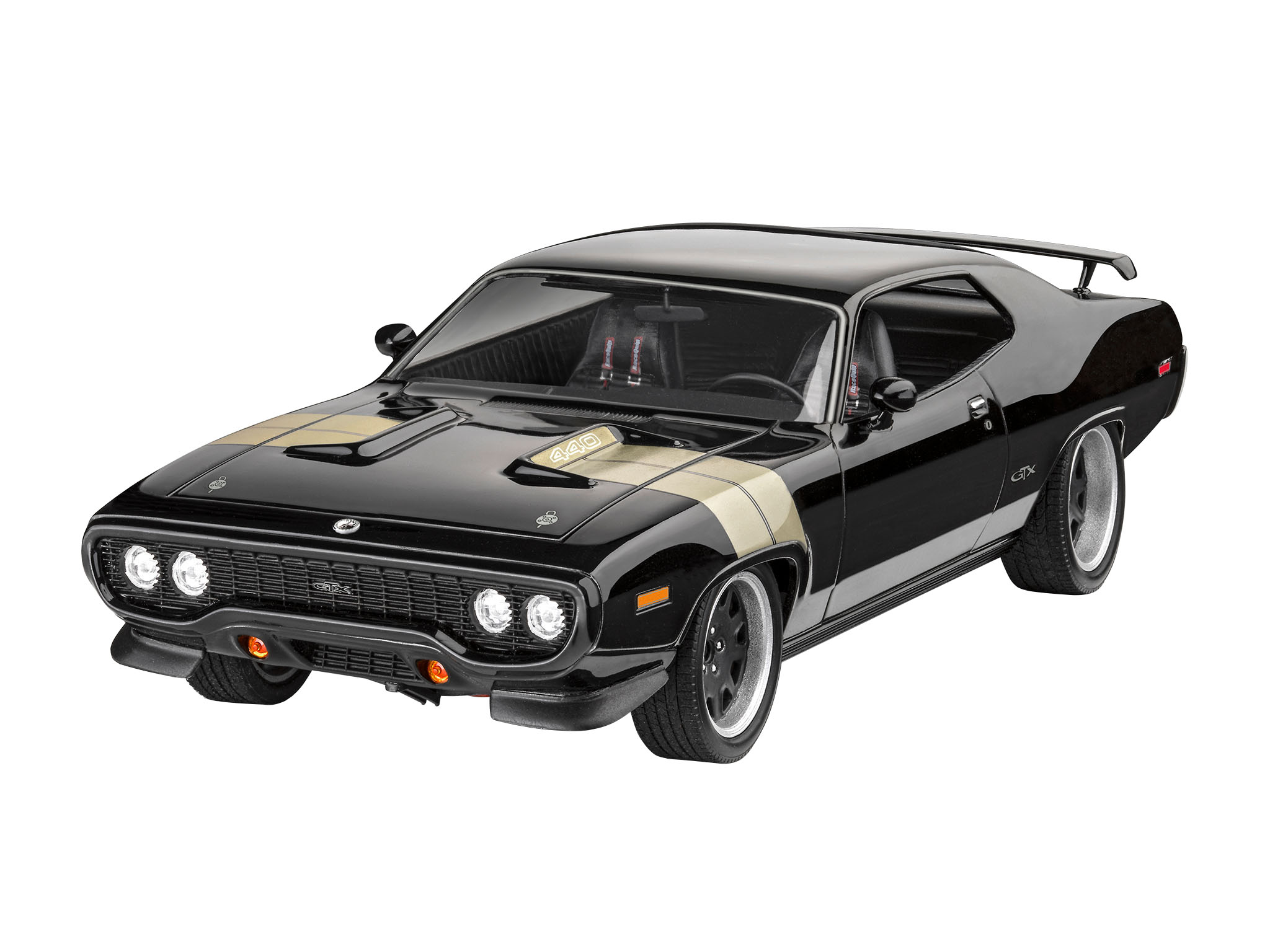 Автомобиль  ФОРСАЖ Fast & Furious - Dominic's 1971 Plymouth GTX Revell