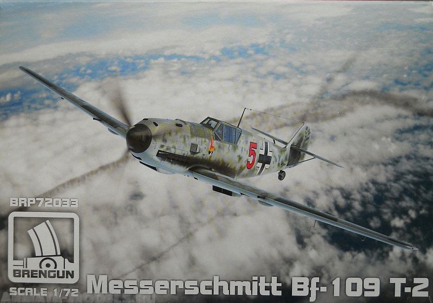 BRP72033 Самолет  Messerschmitt Bf-109 T-2 Brengun