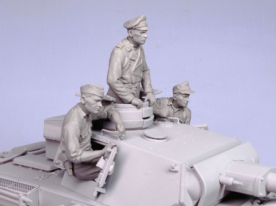 T35108 Германский танковый экипаж для Pz.Kpfw.III IV 1 (3) Tank