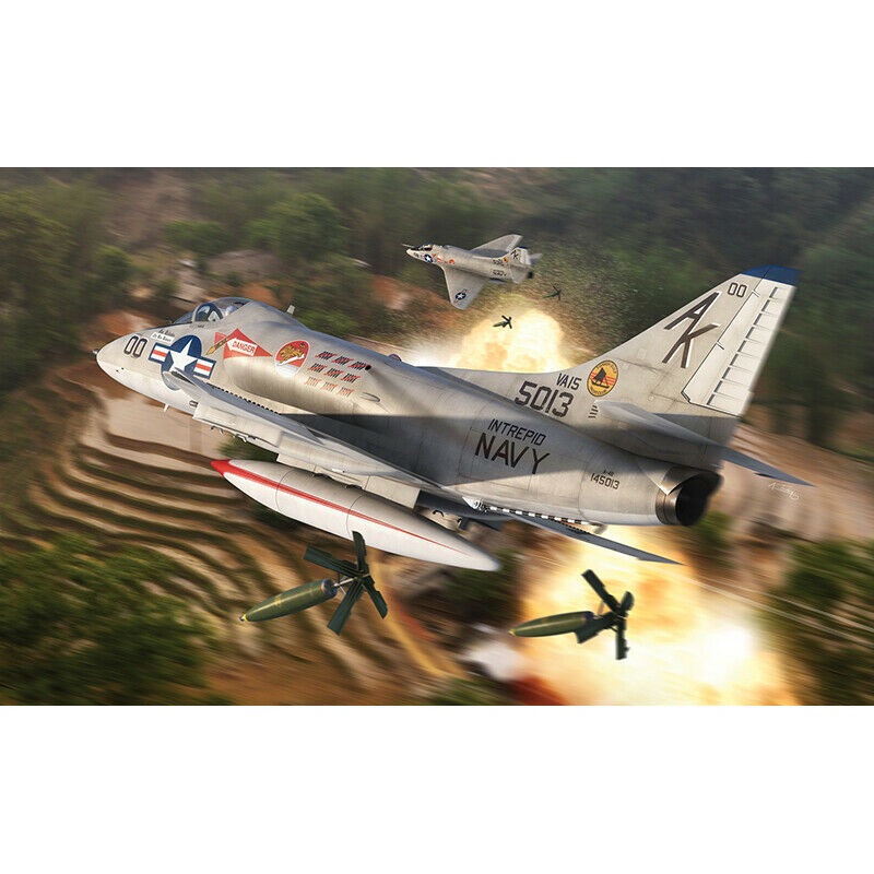 A03029A Сборная модель Самолета Douglas A-4B/Q Skyhawk Airfix