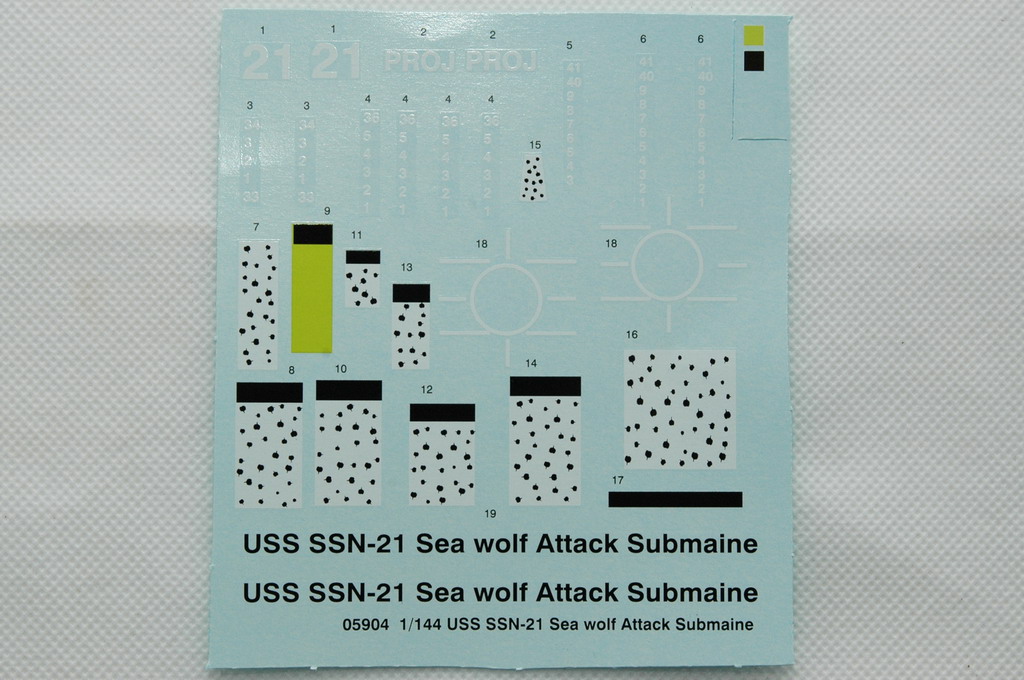 05904P USS SSN-21 Seawolf Attack Submarine Trumpeter