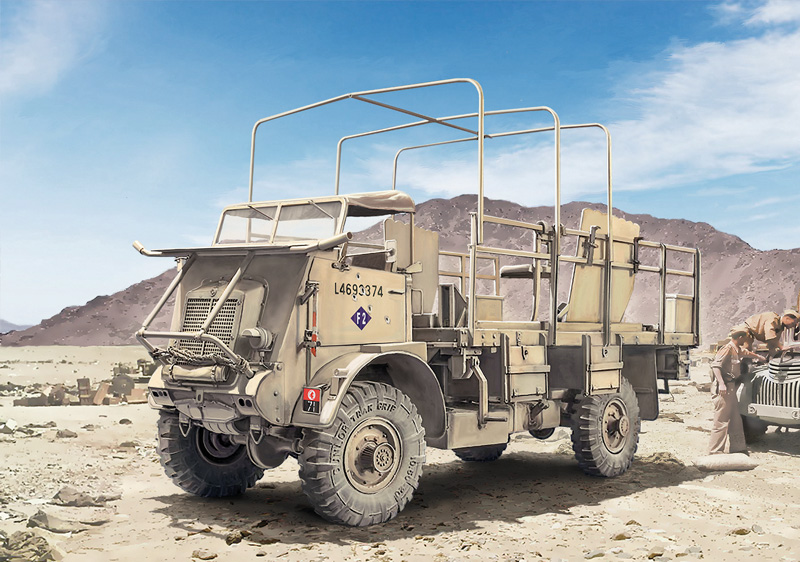 0241ИТ БЕДФОРД QL ГРУЗОВИК Italeri