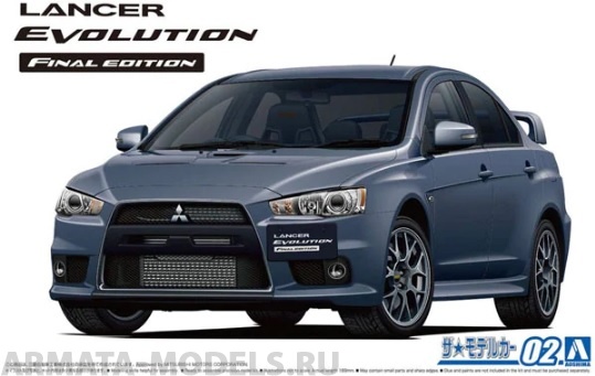 05795 Mitsubishi Lancer Evolution X Final Edition '15 CZ4A Aoshima