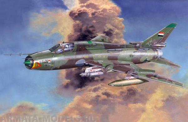 D-17 Самолет Su-22M4/R Desert Shield MISTERCRAFT