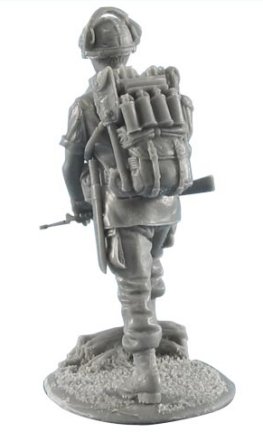 FL35047 US 25th Infantry Division Radio Operator with M-16 First Legion