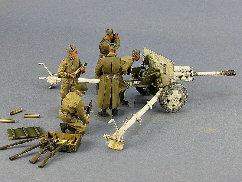 T35134 Советские артиллеристы 1 (зима 1941-43) (2) Tank