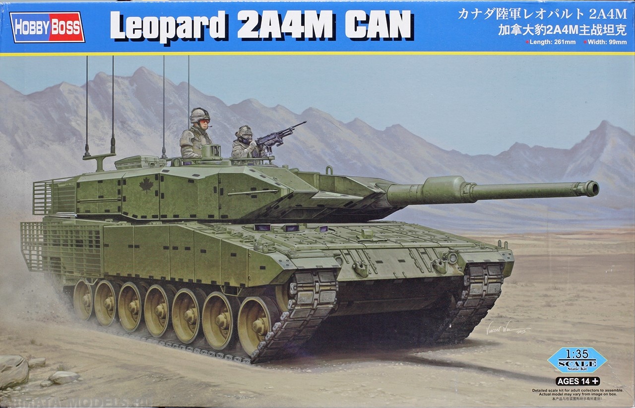 83867 Танк Leopard 2A4M CAN Hobby Boss