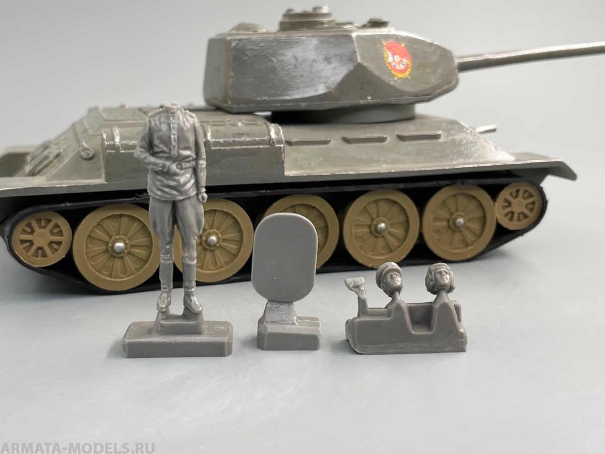 AVA43004 Фигурка Водитель/танкист СССР №2 AVART ARHIVE