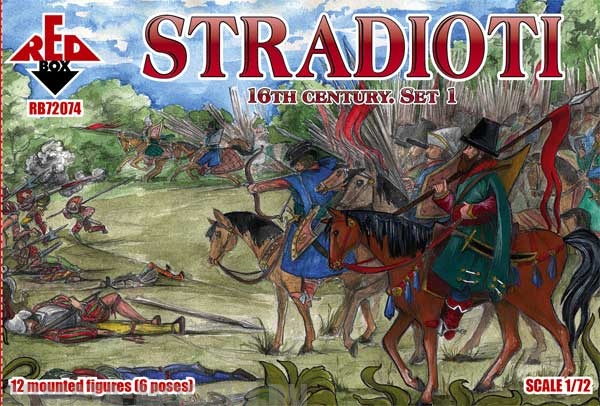 RB72074 Фигуры Stradioti Set 1  Red Box