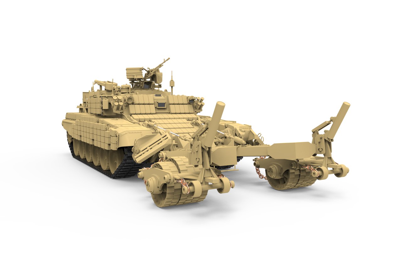 SS-011 Russian BMR-3M Armored Mine Clearing Vehicle plastic model kit Meng