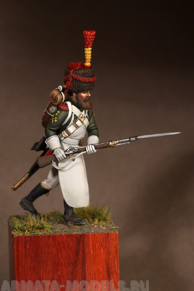 5406SOGA Sapper flanqueur-grenadiers of the Guard 1812. SOGA Miniatures