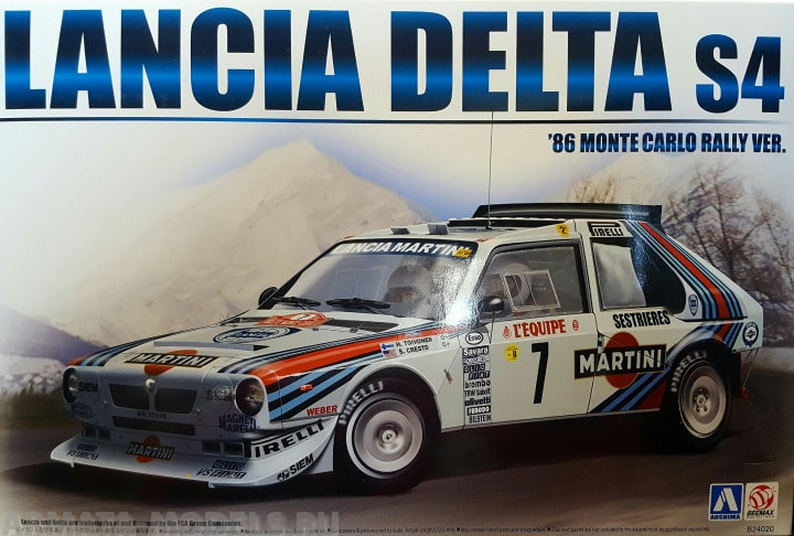 B24020 Lancia Delta S4 '86 Monte Carlo Aoshima