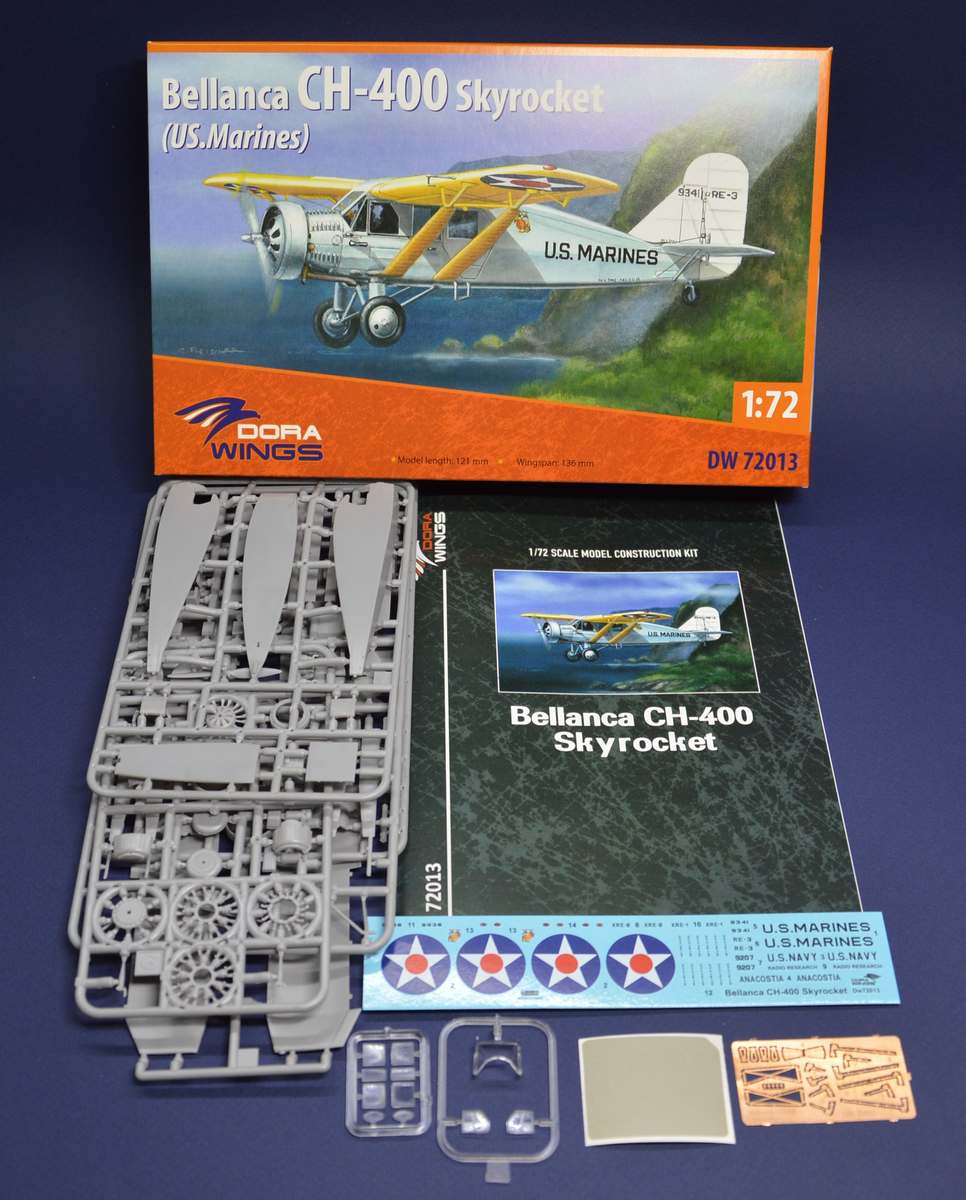 DW72013 Bellanca CH-400 Skyrocket (U.S. Marines) Dora Wings