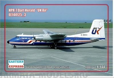 ЕЕ144125_3 Пас. самолет Dart Herald UK Air Восточный экспресс