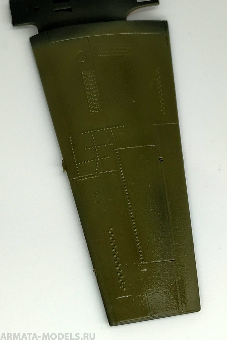 AM7300 Декаль для имитации заклепки объемная зигзаг широкий, 1/72