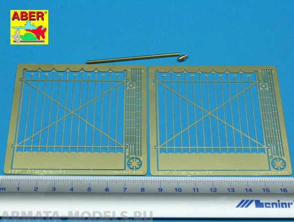 ABR-35-D-28  Дополнения для  Fence type C для  1/35