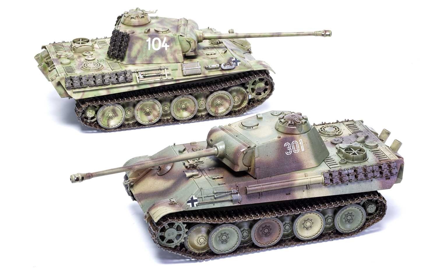 A1352 Сборная модель танка Panther G Airfix