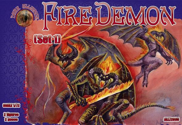 ALL72035 Фигуры Fire Demon set 1 1/72