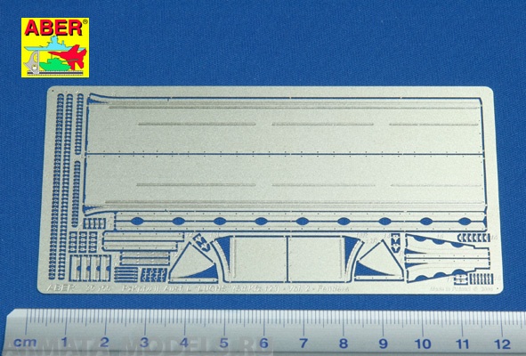 ABR-35 156  Дополнения для  PzKpfw II Ausf. L “Luchs” (Sd.Kfz 123) vol. 2–fenders для Tasca 1/35