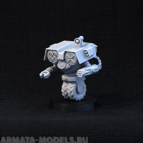 BV-Bot-02 Игровая миниатюра  urban police bot городской полицейский бот BROTHER VINNI's