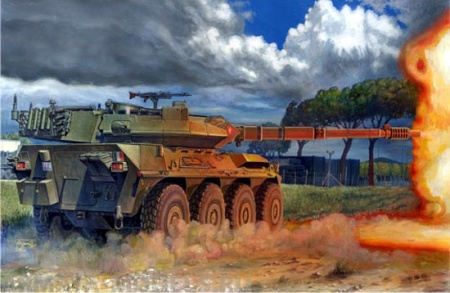 00386 САУ В1 Центауро  Trumpeter