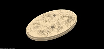 DINO35003-1 Подставка для фигурки Цератозавр