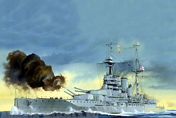 05797 Линкор HMS Queen Elizabeth, 1918 г.