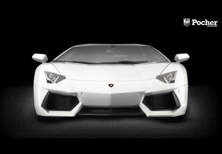 Lamborghini Aventador White Isis  (Глянцевый белый)