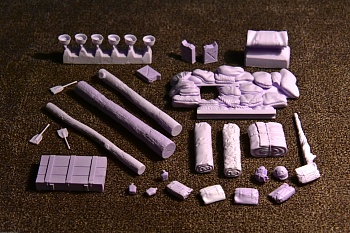 AM72180 Обвес на Шерман, 1/35 