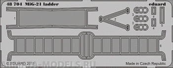 48704 Фототравление для  MiG-21 MF  (Ladder) для модели