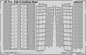 48775ED Yak-3 landing flaps