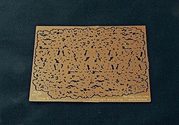 Фототравление Airbrush stencils type 2