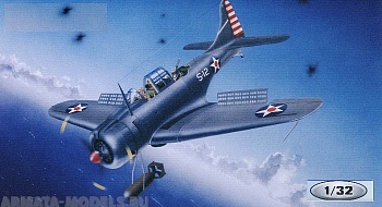 02242 Самолет  SBD-3/4 - А-24А Даунтлес