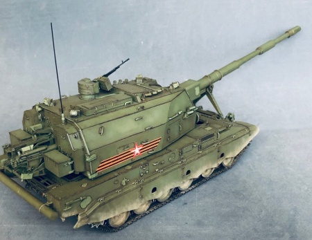 3677 Российская 152-мм гаубица Коалиция-СВ Звезда